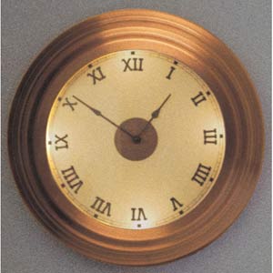 Berkeley Antique Copper Clock Hummingbird Medallion