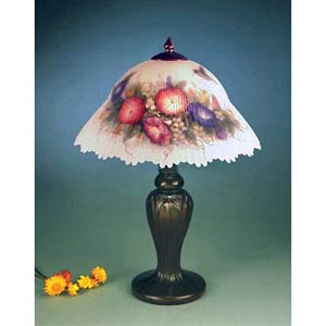 Hummingbird/Flower Table Lamp