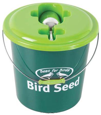 Best For Birds BFBFB136 Seed Bucket w  Scoop Plastic