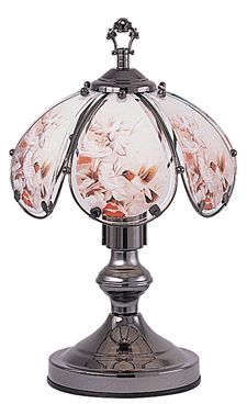 OK LIGHITNG OK603CHC5SP3 14.25 in. Hummingbird Small Touch Lamp