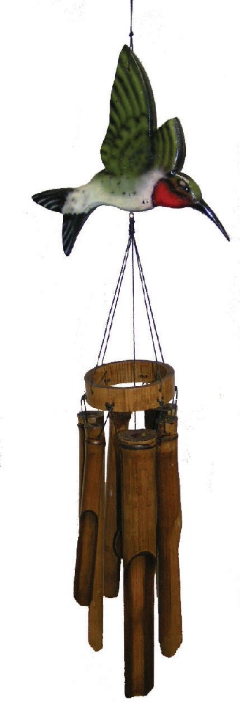 Cohasset Imports CH187H Flat Hummingbird Wind Chime