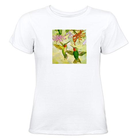 Hummingbird  Hummingbird Women's T-Shirt by CafePress